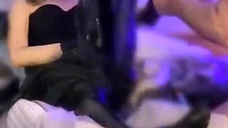 I Have Latex Clothes on and He Kisses and Massages My Feet