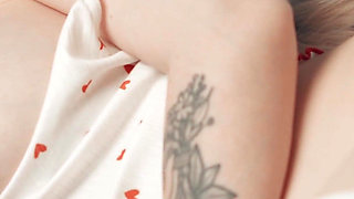 Taboo Blonde Step Mom Massive Natural Tits Phat Ass Takes Double Creampie in Secret Shared Bed Mix-up with Step Son