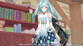 Faruzan blowjob - Genshin Impact