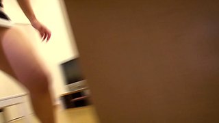 Emo teen Becka solo webcam masturbation