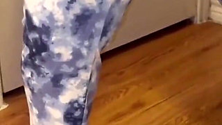 Desperate for Pee Pissing My Pants Dripping Down to My Feet