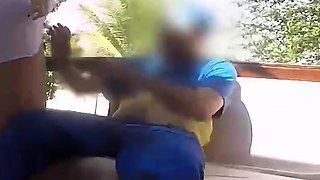 Hot wifey Thay Ksada fuckin' with the water delivery fellow