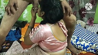 Seeing the lone woman in the house, the boy the sister-in-law vigorously.