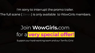 WOWGIRLS Two horny girlfriends Ashby Winter and Lily