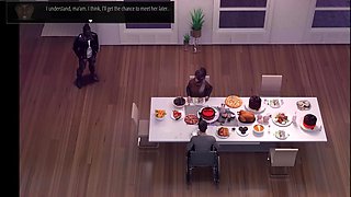 Forbidden passion unfolds with daring wife and bull in thrilling birthday play