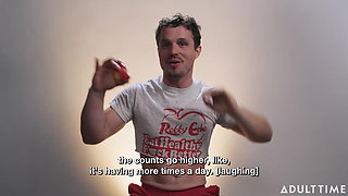Robby Apples & His Friends Busted on a Rock!? Pornstar Interview Adult Time