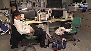 Ejaculation Is Managed By The Cutest Student 18+ At School [decensored]