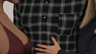 Hard Days: Wife Cheats Her Husband with Hot Blonde Cop While They Are All in the House - Episode 14