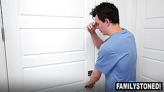 Lucky guy fucks three generations of slit