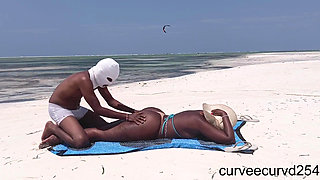 Massage Naked on a Beach