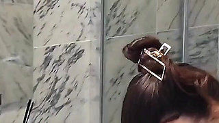 Catwoman Film Part 1 Shower Pussy Shaving Make up Leather