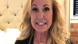 Milf discovers strapon