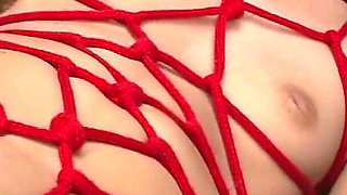 Bound Brunette MILF Endures Intense Toy and Finger Torment