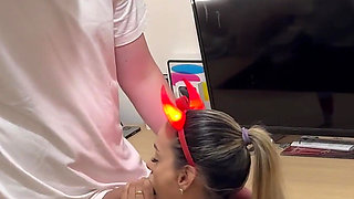 Big Ass Argentina Catches Me with a Sex Doll and I End up Her Wildly