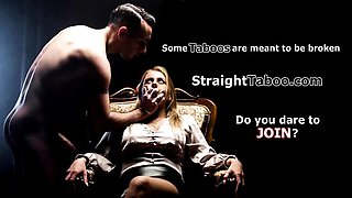 Four college boys team up against their busty milf teacher