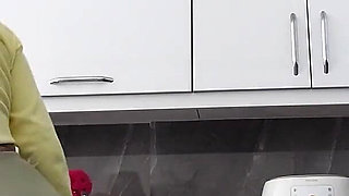 Stepdad Doesn't Mind Fucking His Big-assed Stepdaughter While His Wife Is at Work