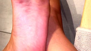 Foot Fetish jerk off Solo cyruz