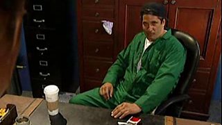 Caught smoking in the girls room: Blowjob, Cowgirl  Missonary Porn