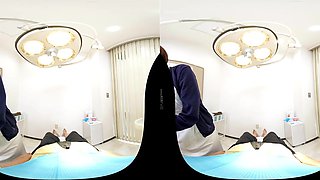Japanese Nurse VR Short Hair With POV Heat