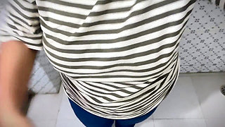 Arab Public Toilet Big Ass & Huge Boobs Hot Girl After College!