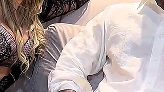 Religious Boy Knocks on My Door and I Let His Big Cock Cum on Me - Monique Fuentes & Christian Chaux