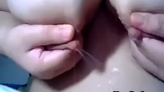 Squirting Out Milk Close Up: Pornhub  Solo Porn