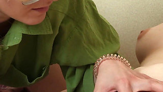 Petite Real Flexi Doll Gets Passive Dildo Fucked