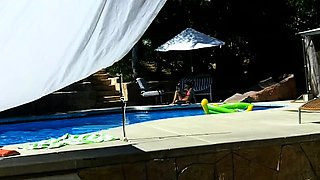 Amateur real small titted party teen slammed in gym class