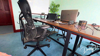 Danny D Fills Horny Secretary Madison Black's Pussy with Cum at the Office!