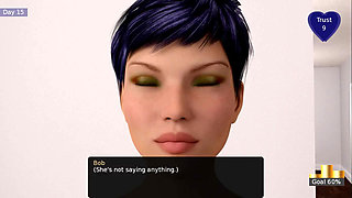 My new roommate: blowjob and facial cumshot on a web cam show ep 4