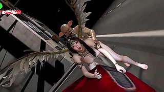 The 3D Queen's Booty Curse- 3D Animation Hentai