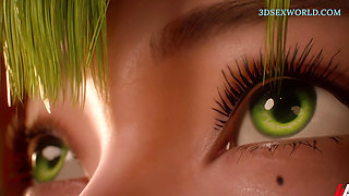 Mitsuri was Defeated, her Pussy and Anal are Destroyed (Realistic Sexgame)