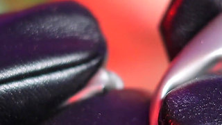 Airballoon latex fetish video, femdom POV humiliation