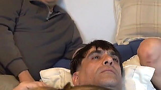 My Girlfriend and Her Friend Suck Together While the Boyfriend Watches Everything