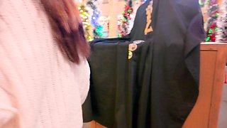 Cute curly brunette solo webcam masturbation