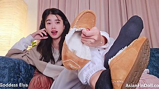 AsianFinDoll - Socks Humiliation, Beta Cuck Humiliation,