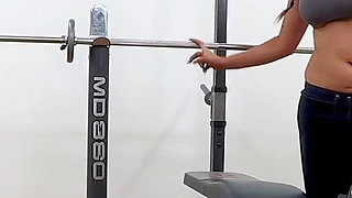 Hot PAWG Babe Yuffie Yulan Fucks Her Bwc Gym Trainer to a Hot Creampie