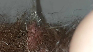 Pissing Woman, Hairy Pussy Pissing