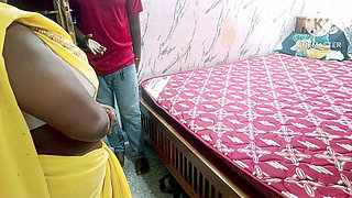 Step Mom and Step Son. a Unrevealed Love Story Fully on Tamil with Loud Moaning with Pleasure