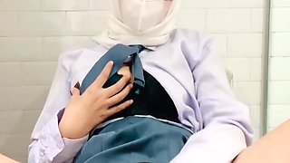 Student 18+ Comes Home From School Caught Masturbation Until Squirt Fountain