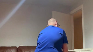 Middle Aged Gay Man Cross Dressing