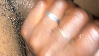 Hot Oily Balls & BBC Massage by Ebony Goddess Then Inserted in POV Creamy Pussy Ride