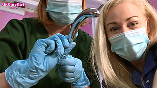 Medical Exam - Naughty Nurse Vs Strict Doctor Urethral Sounding & Milking