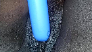 Vibrator Pussy Play