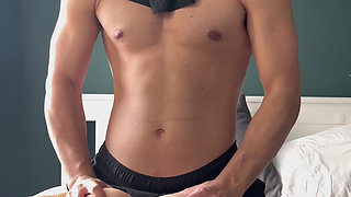 My Boyfriend in a Ghostface Mask Fucks Me Hard Until We Explode - Hot Gay Couple Moaning