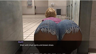 Grandpa's Visit - Gameplay - Roleplay - Glory Hole and Sex in Bikini with Phat Ass Twerking
