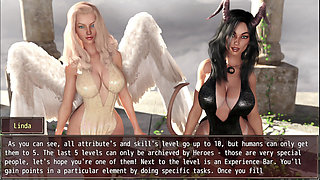 Angels and Demons with Big Breasts