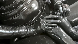 Latex Footjob - Alex Latex