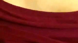 Crystal milks her breasts # 1