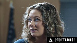 Blowjob smut with cute Charles Dera and River Lynn from Pure Taboo